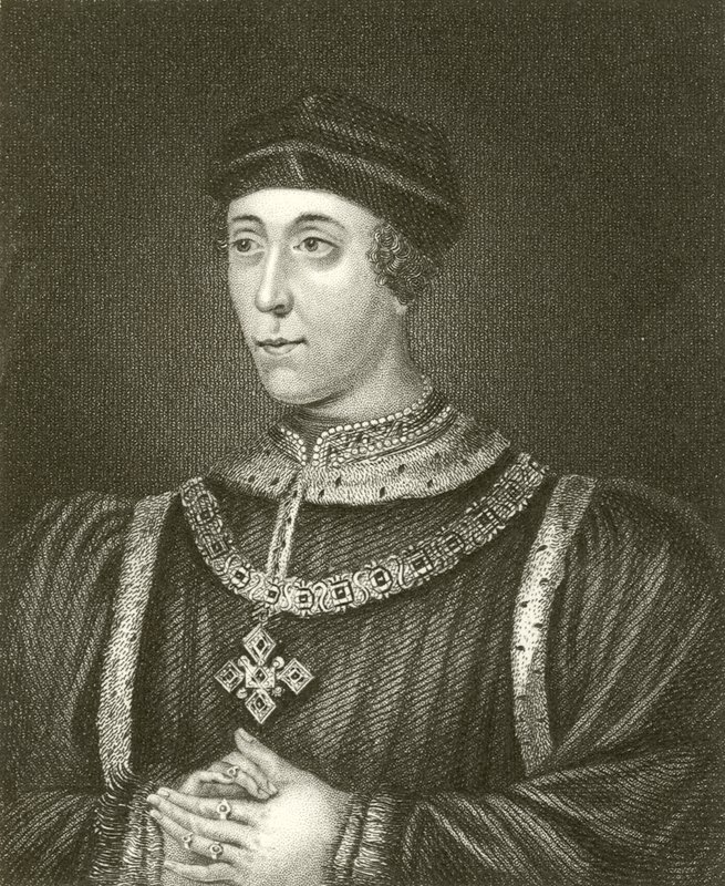 Koning Hendrik VI door English School