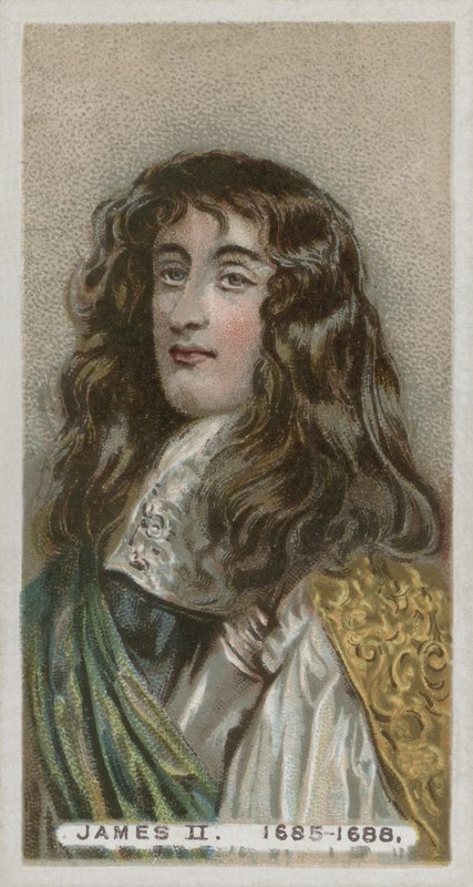 Koning Jacobus II door English School