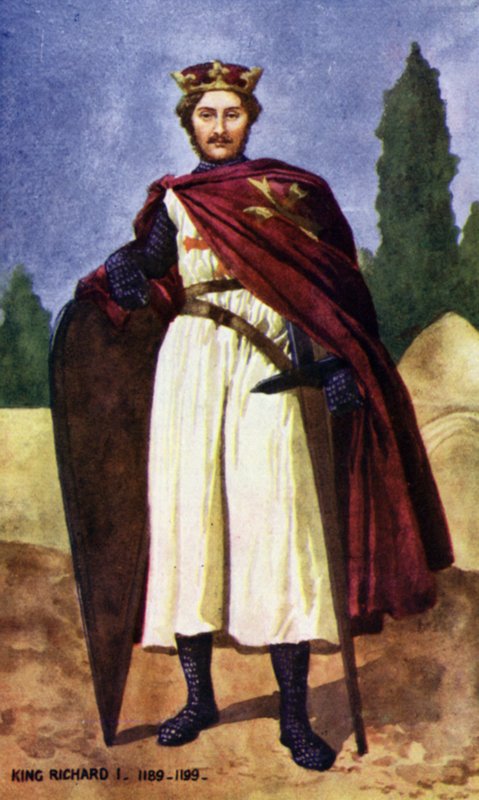 Koning Richard I door English School