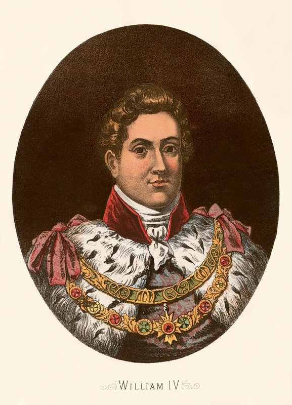 Koning Willem IV door English School