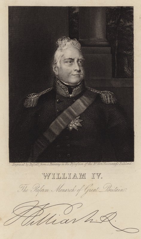 Koning Willem IV door English School