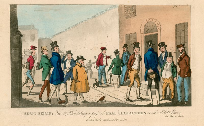 Kings Bench, 1822 door English School
