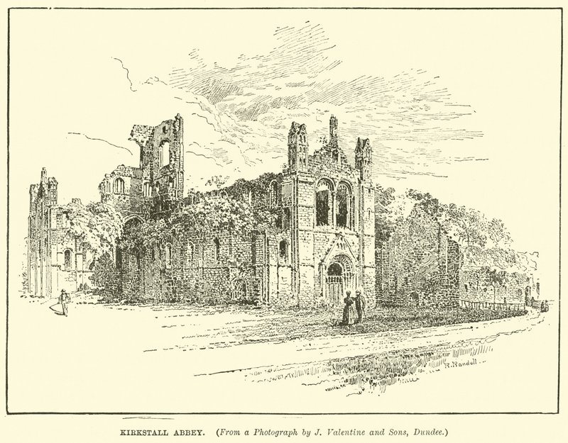 Kirkstall Abdij door English School