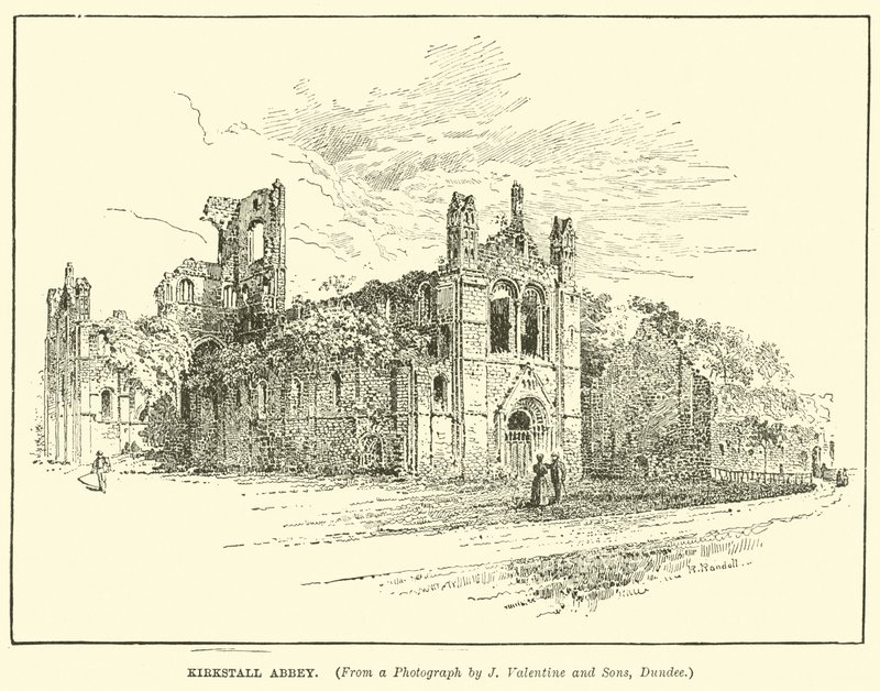 Kirkstall Abdij door English School