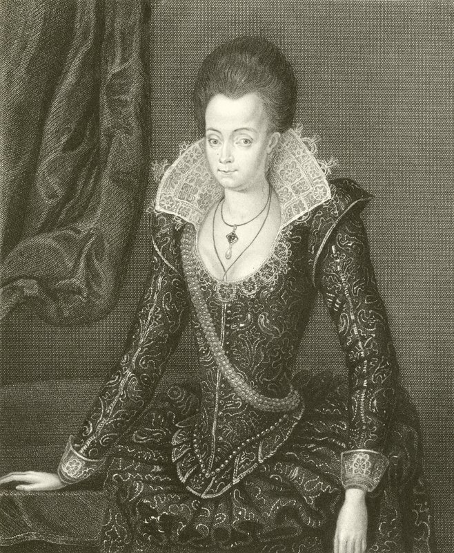 Lady Arabella Stuart door English School