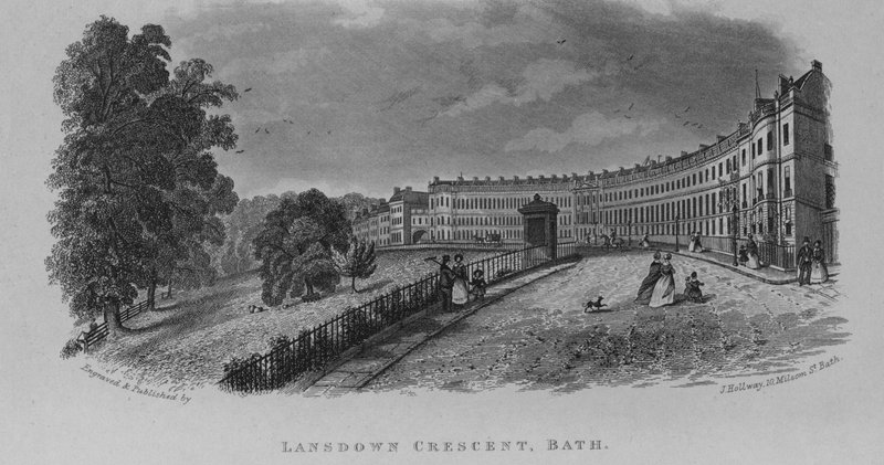 Lansdown Crescent, Bath door English School