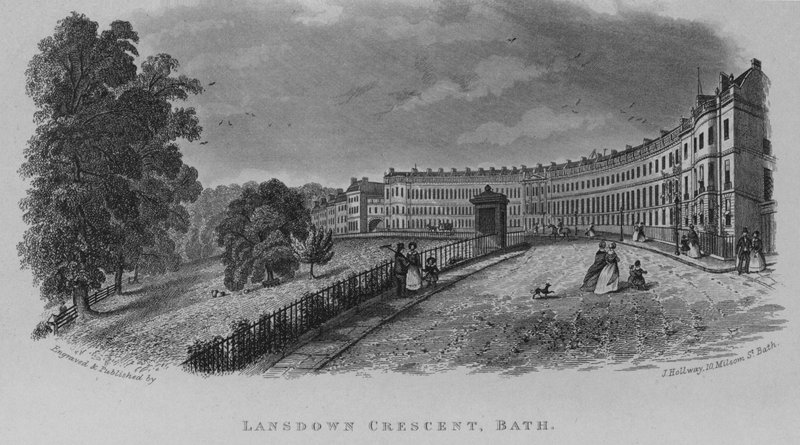 Lansdown Crescent, Bath door English School