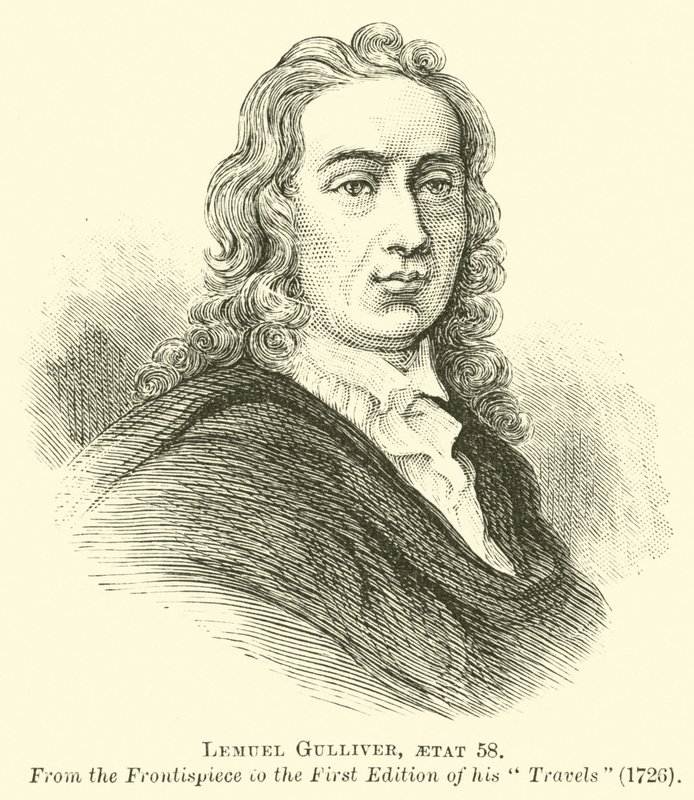 Lemuel Gulliver, aetat 58 door English School