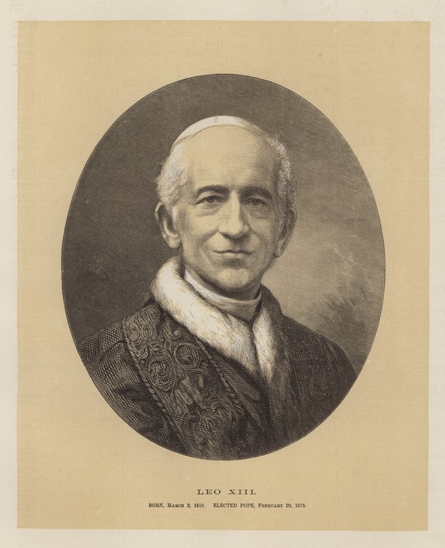 Leo XIII door English School