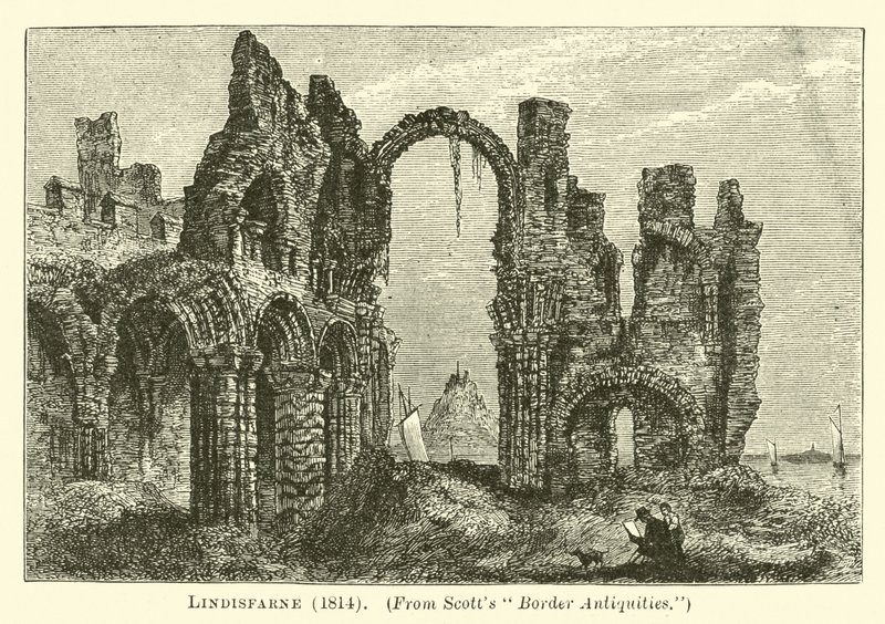 Lindisfarne, 1814 door English School