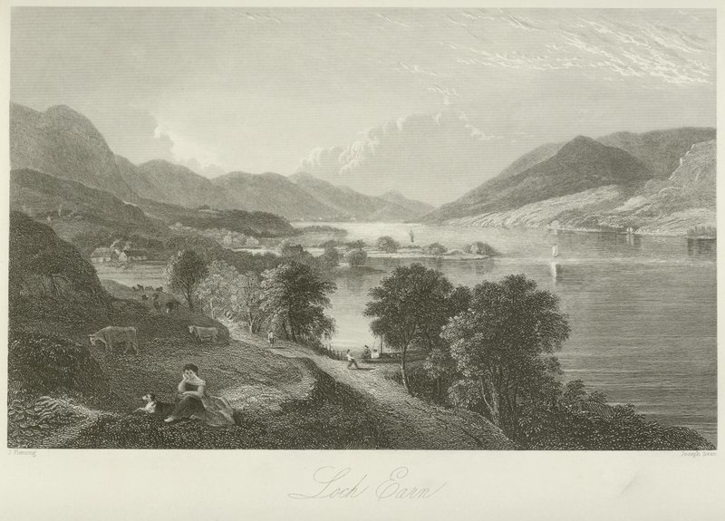 Loch Earn door English School