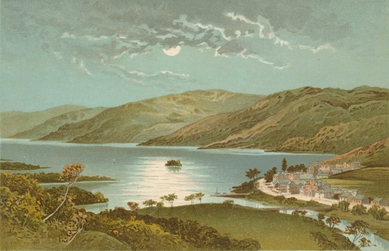 Loch Earn en St Fillans door English School