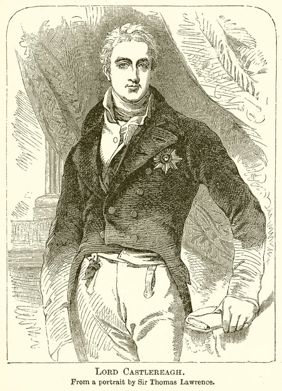 Lord Castlereagh door English School