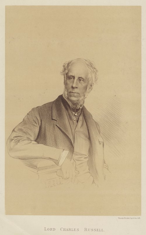 Lord Charles Russell (litho) door English School