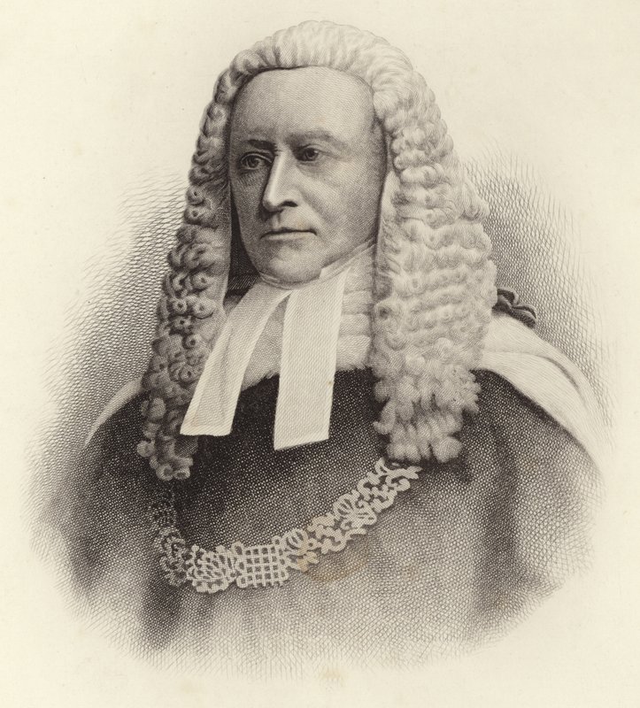 Lord Chief Justice Cockburn door English School