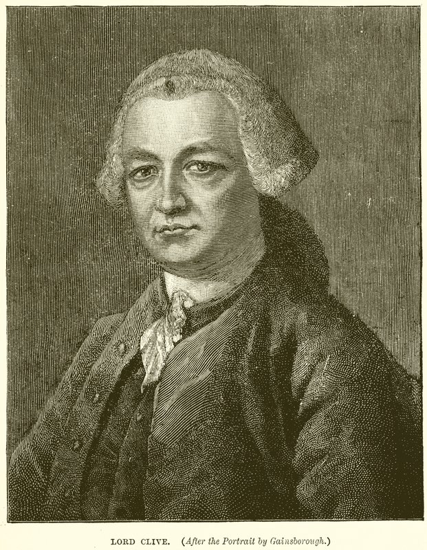 Lord Clive door English School