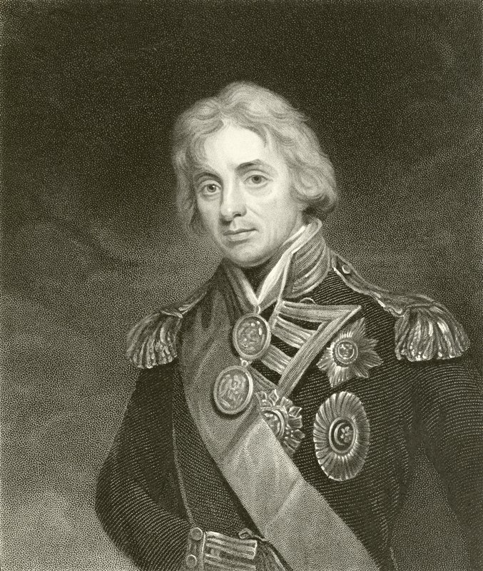 Lord Nelson door English School