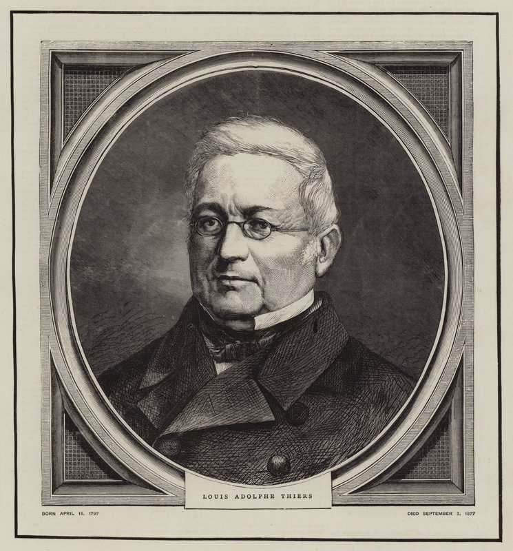 Louis Adolphe Thiers door English School