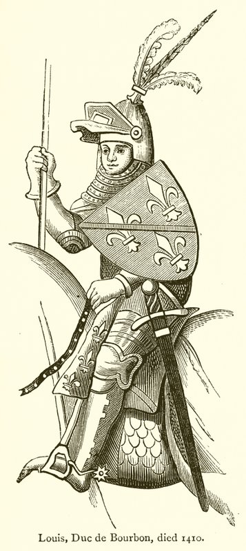 Lodewijk, Hertog van Bourbon, overleden 1410 door English School