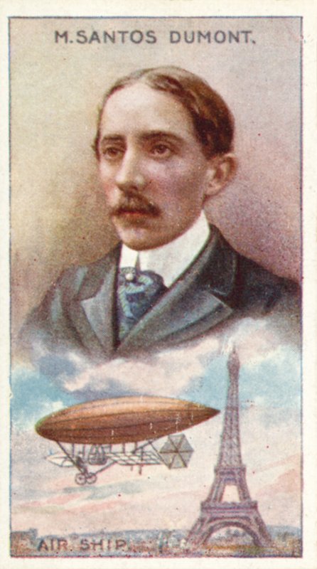 M Santos Dumont, luchtschip door English School