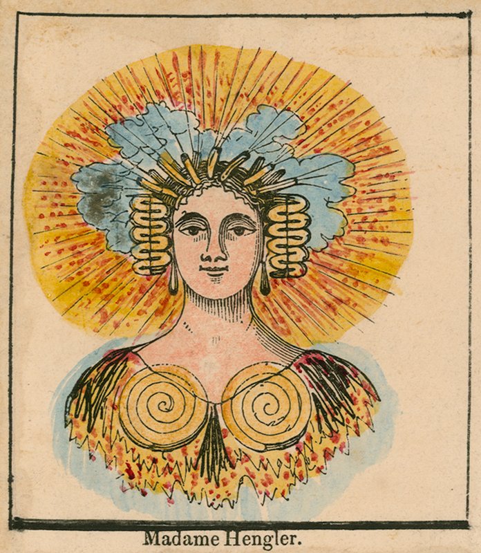 Madame Hengler, Vauxhall Gardens, Londen door English School