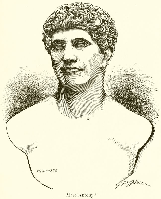 Marcus Antonius door English School