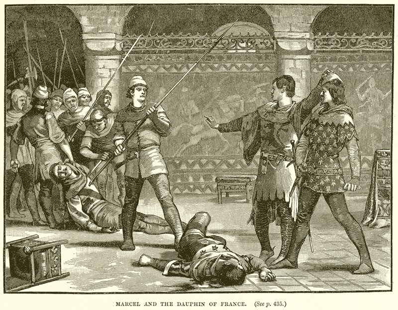 Marcel en de dauphin van Frankrijk door English School