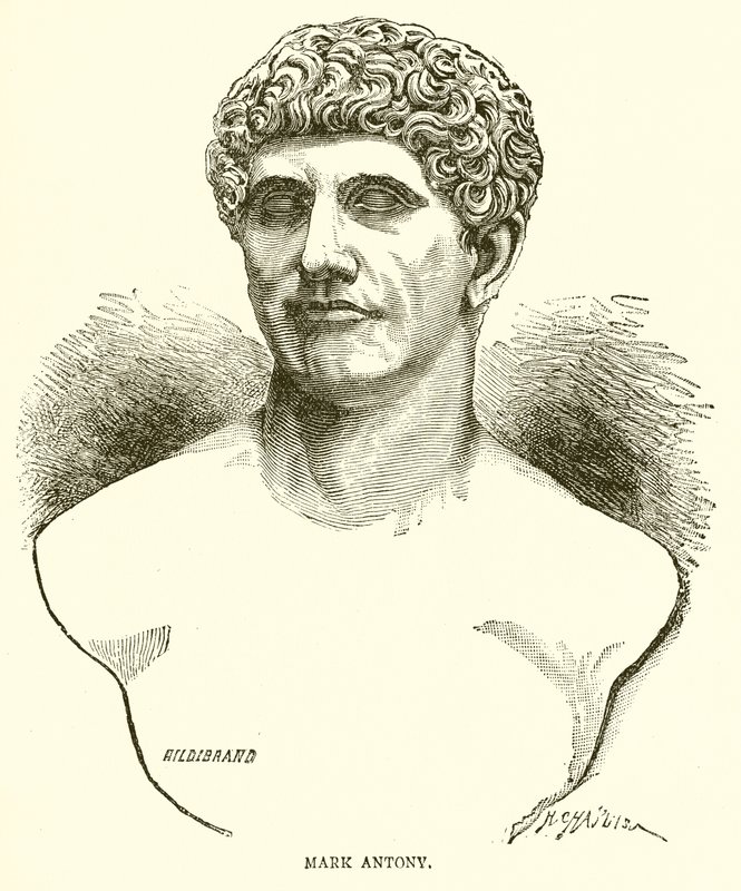 Marcus Antonius door English School