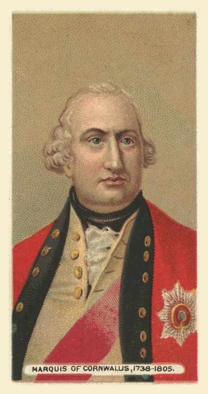 Markies van Cornwallis door English School