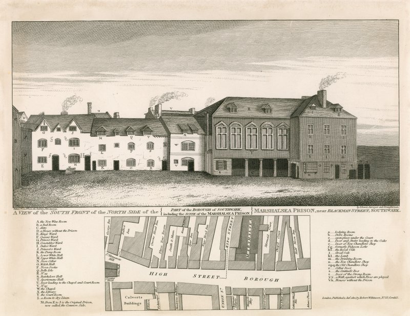 Marshalsea Gevangenis, Londen door English School