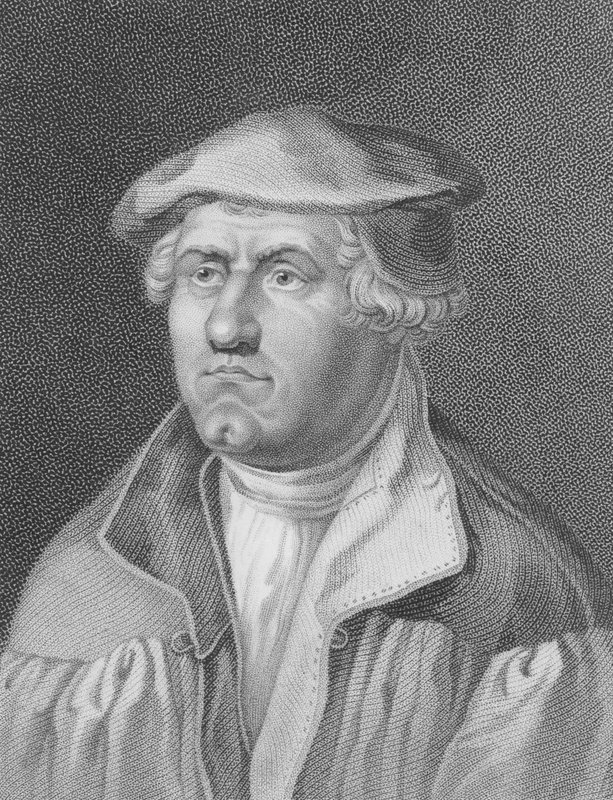 Maarten Luther door English School