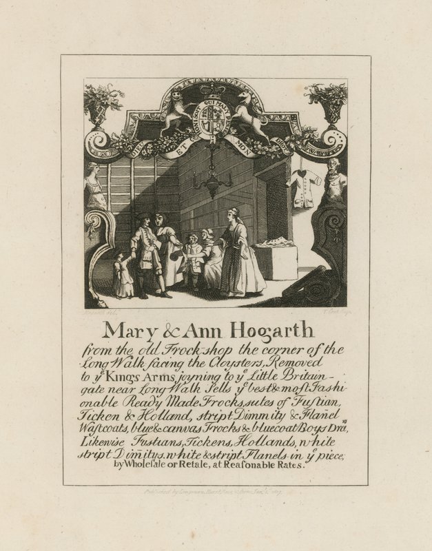 Mary & Ann Hogarth door English School