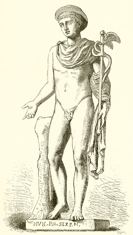 Mercurius gevonden in Palestrina door English School