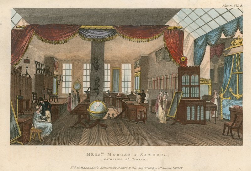 Messrs Morgan & Sanders door English School