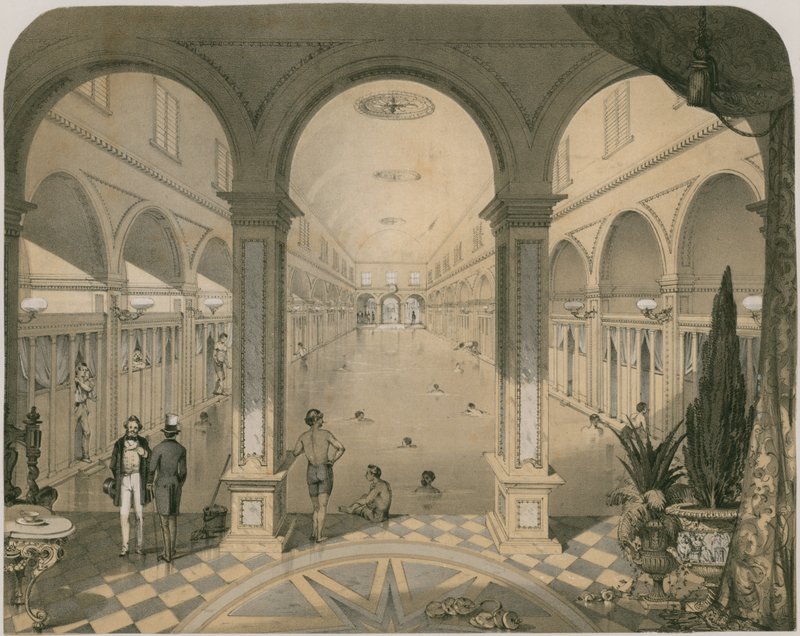 Metropolitan Tepid and Cold Swimming Baths door English School