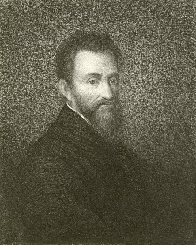 Michelangelo Buonarroti door English School