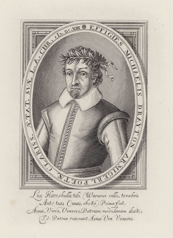 Michael Drayton door English School