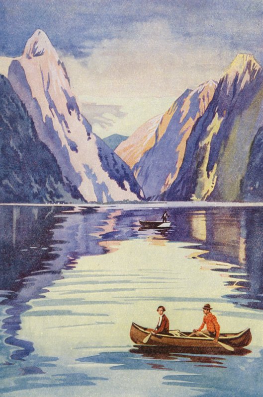 Milford Sound, Nieuw-Zeeland door English School
