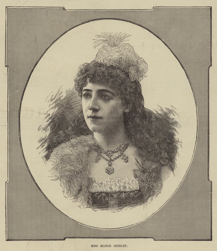 Miss Madge Shirley door English School