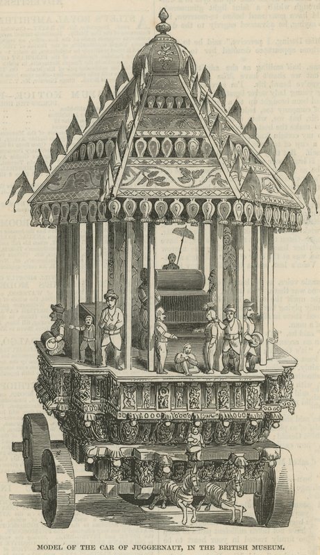 Model van de wagen van Juggernaut door English School