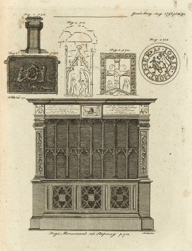 Monument in Stepney, Londen door English School