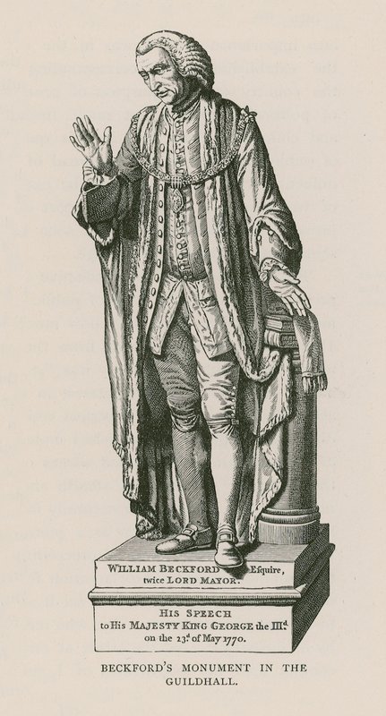 Monument voor William Beckford door English School