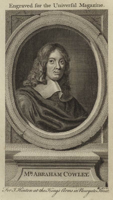 Abraham Cowley door English School