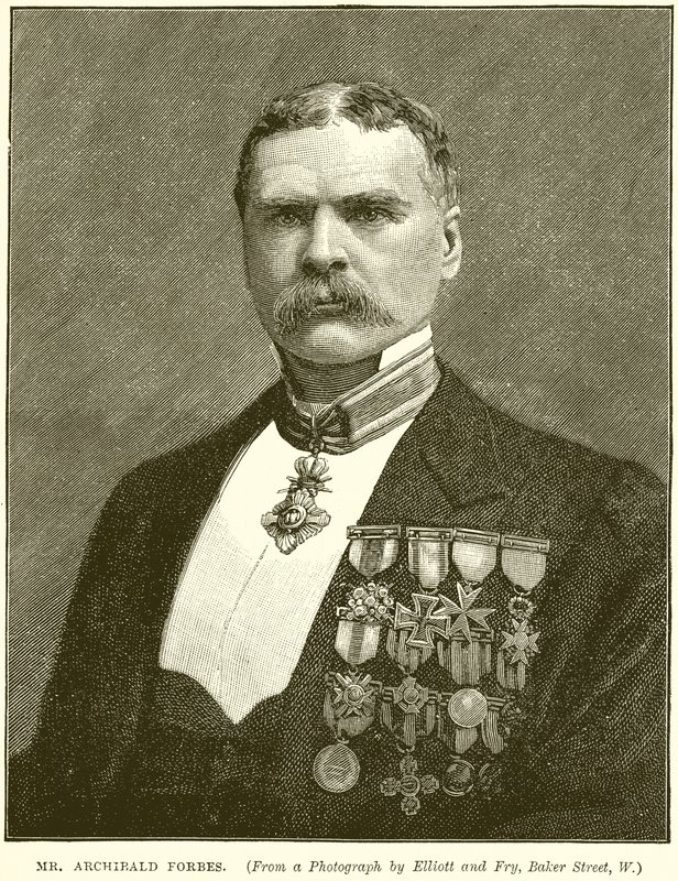Mr. Archibald Forbes door English School