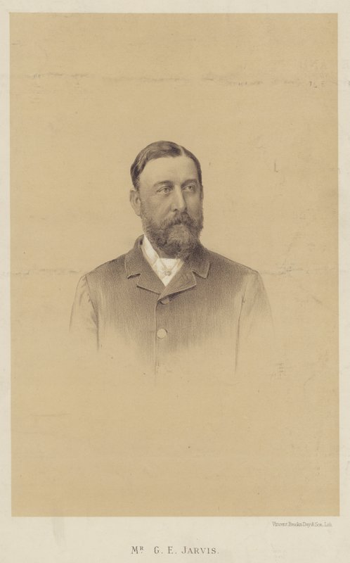 De heer G E Jarvis (litho) door English School