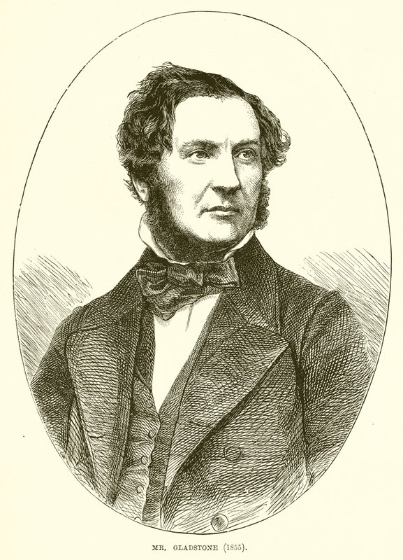Mr. Gladstone (1855) door English School