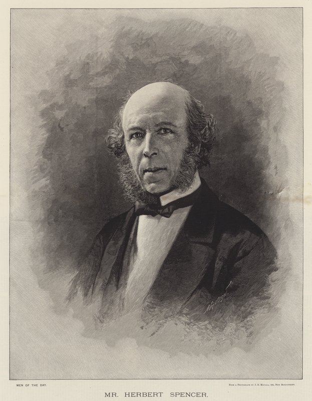 De heer Herbert Spencer door English School