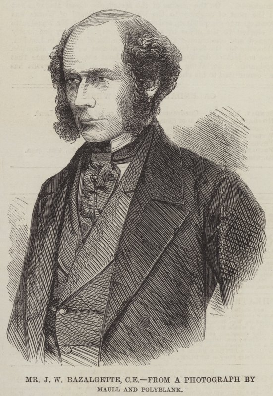 Mr J W Bazalgette, CE door English School