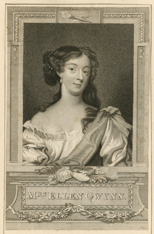 Mevrouw Ellen Gwynn, actrice door English School