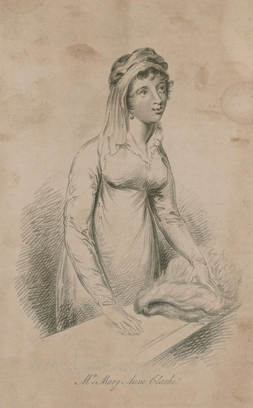 Mevrouw Mary Anne Clarke door English School